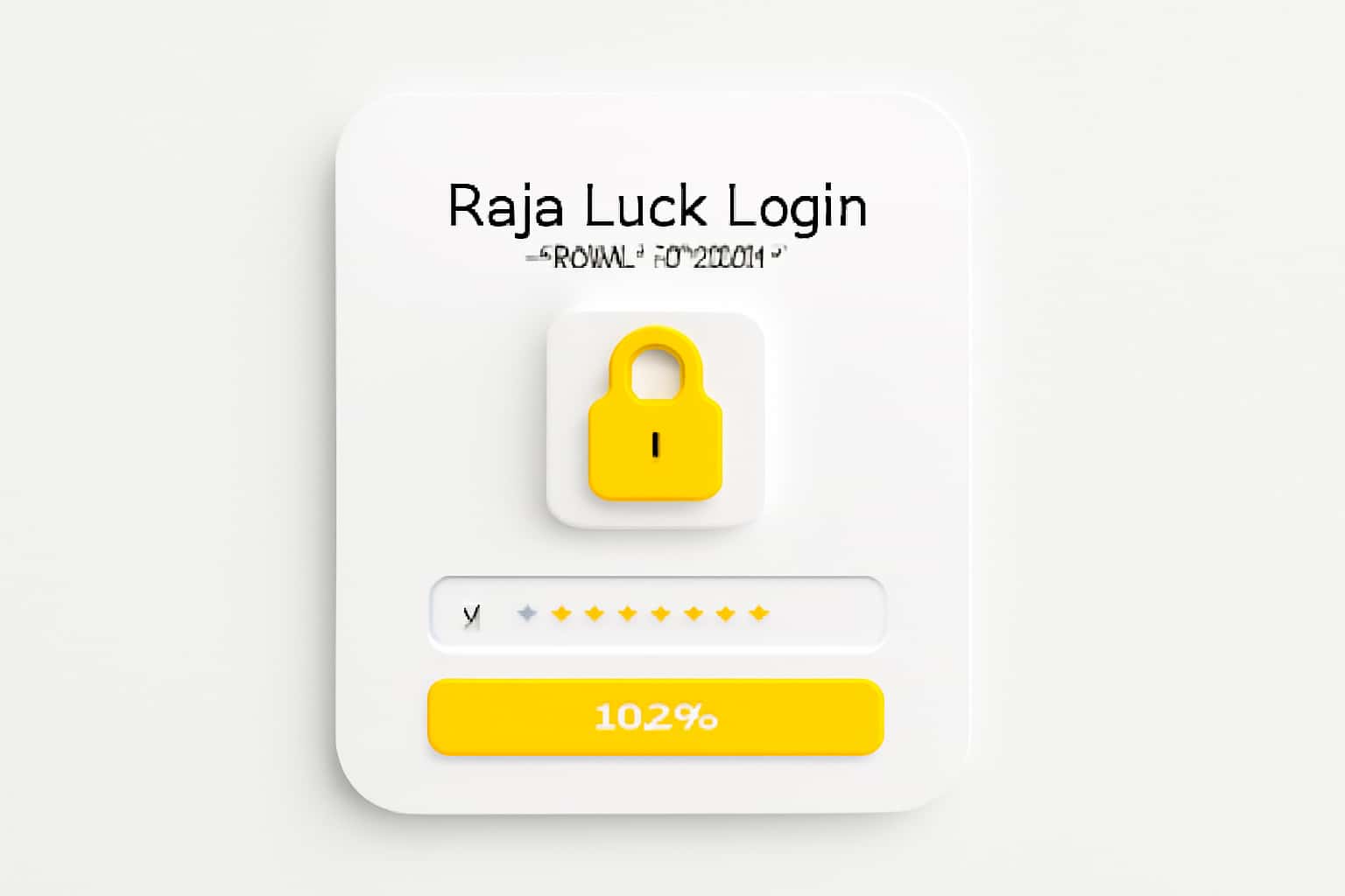 Raja Luck Login - Secure Access Interface