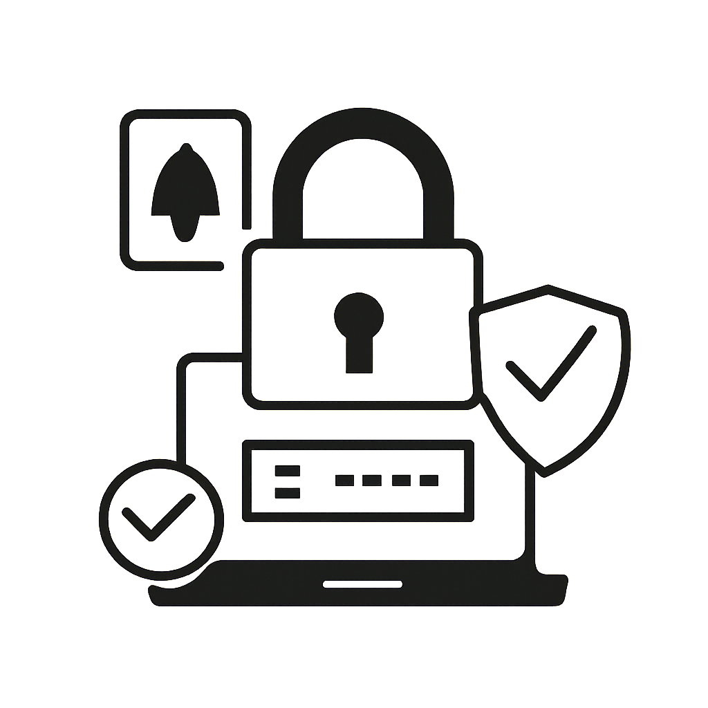 A diagram illustrating security measures for Raja Luck.